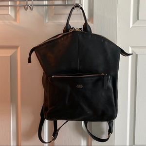 Vince Camuto black backpack leather